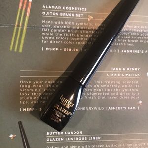 Liquid eyeliner never used.